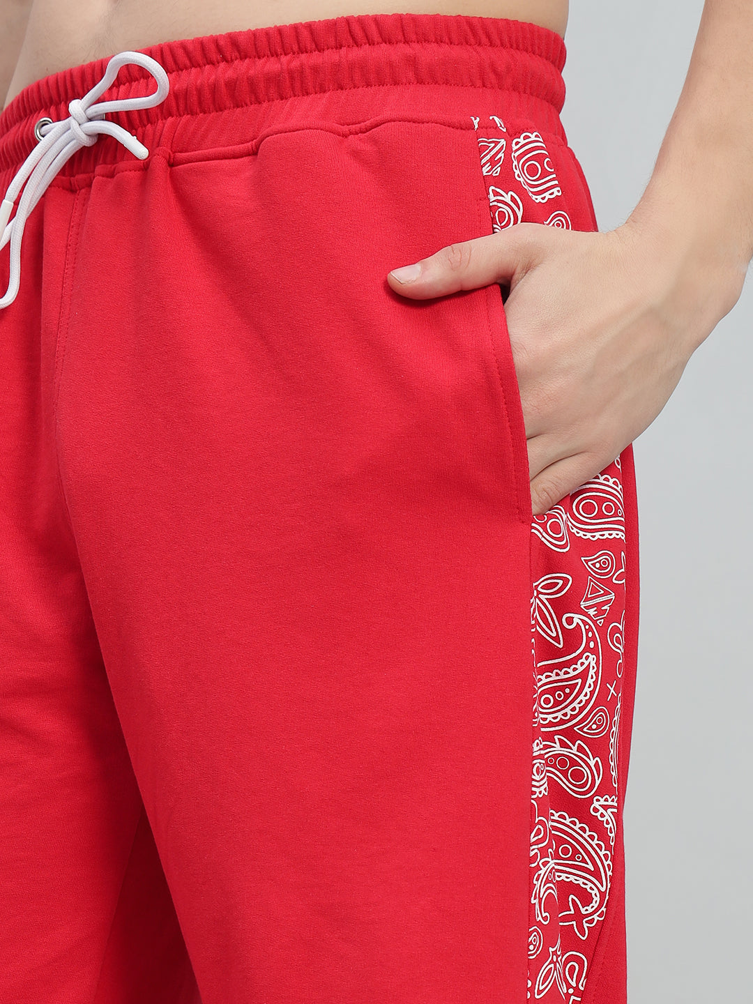 WALTZ RELAXED FIT JOGGERS (RED)