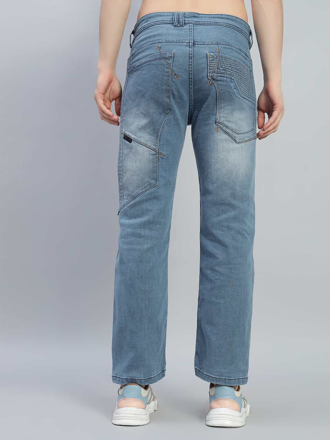 THRIFTY REGULAR FIT DENIM JEANS (BLUE)