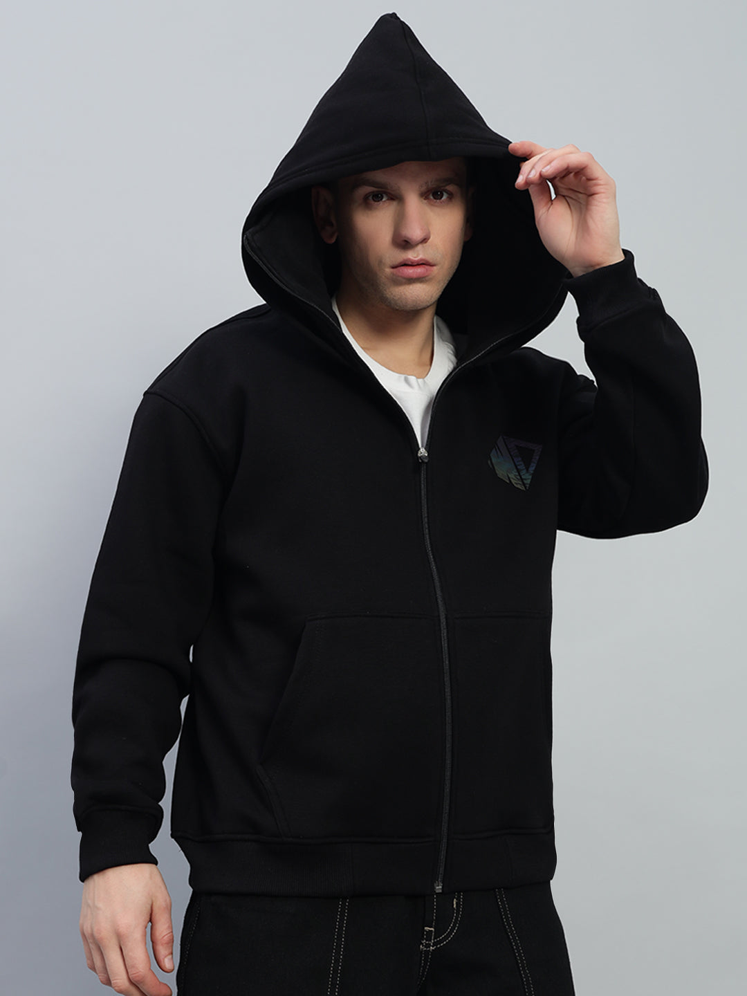 MARKSMAN OVERSIZED HOODIE (BLACK)