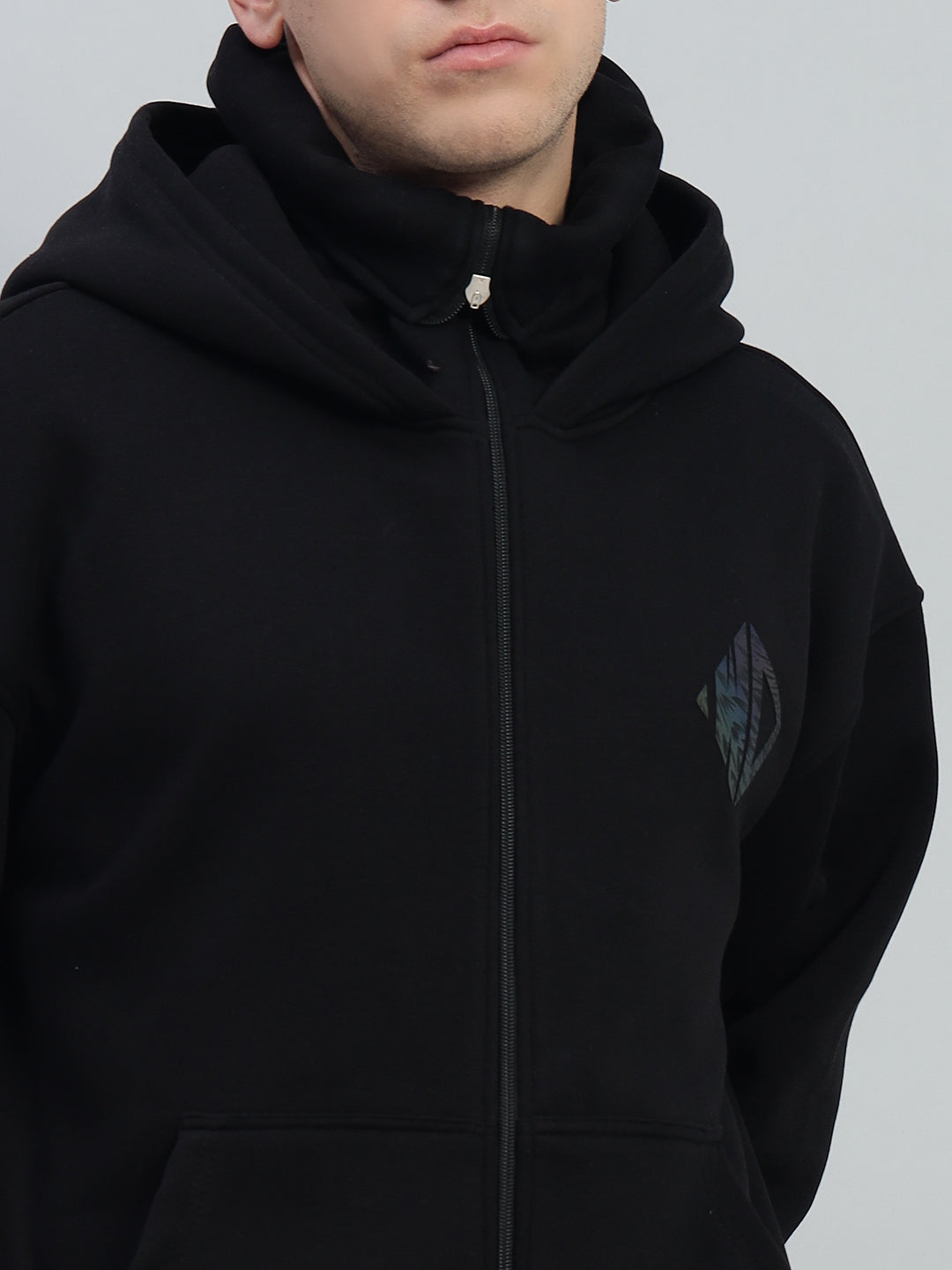 MARKSMAN OVERSIZED HOODIE (BLACK)