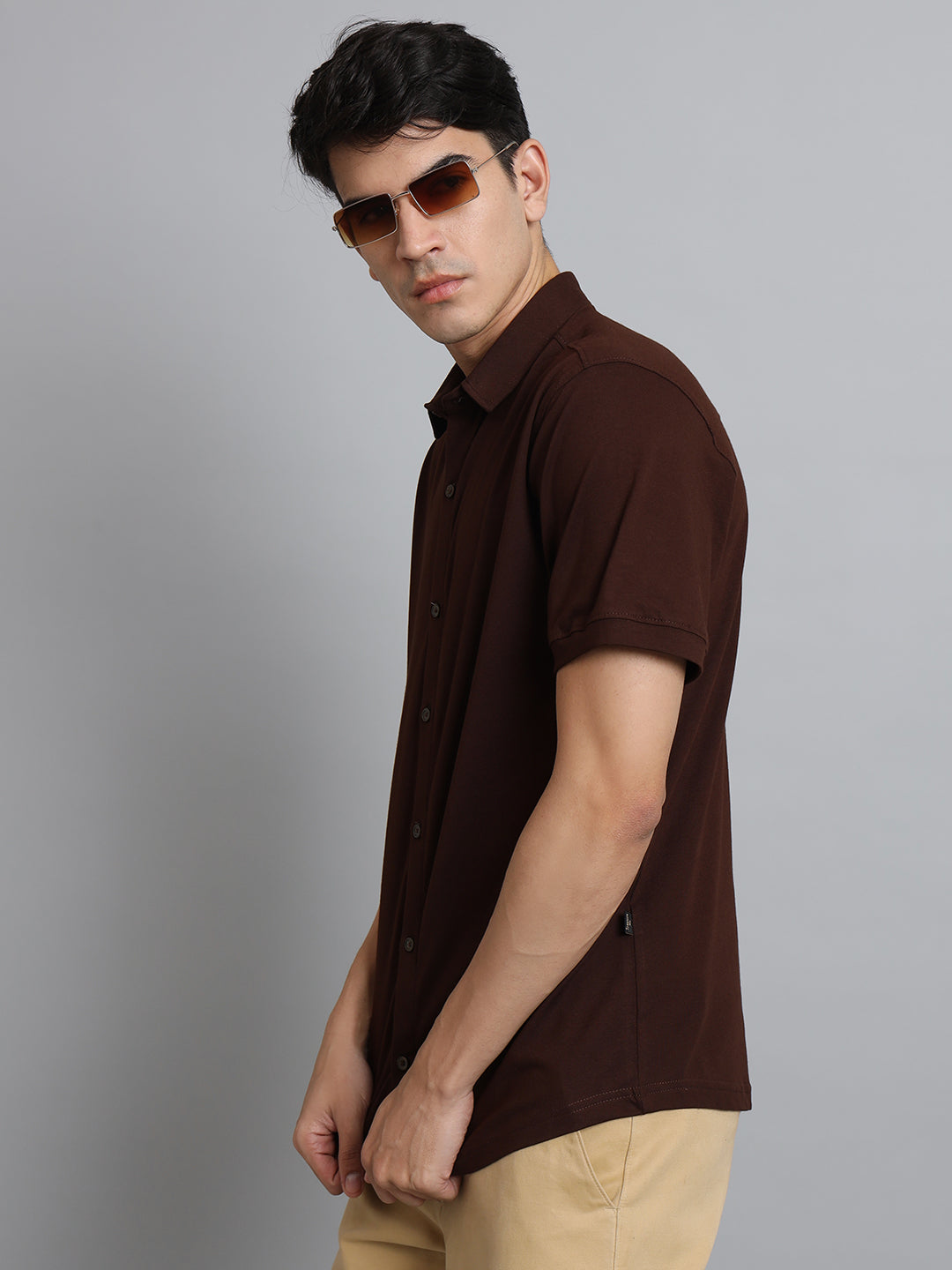 Noir Coffee Brown Shirt - Wearduds