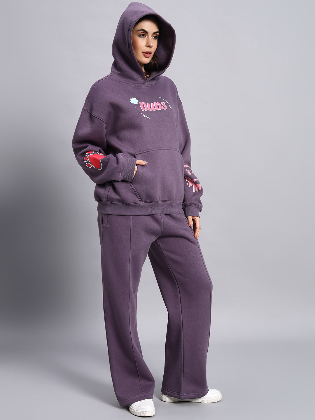 Women's Casper Colorblock Co-Ord (Violet)