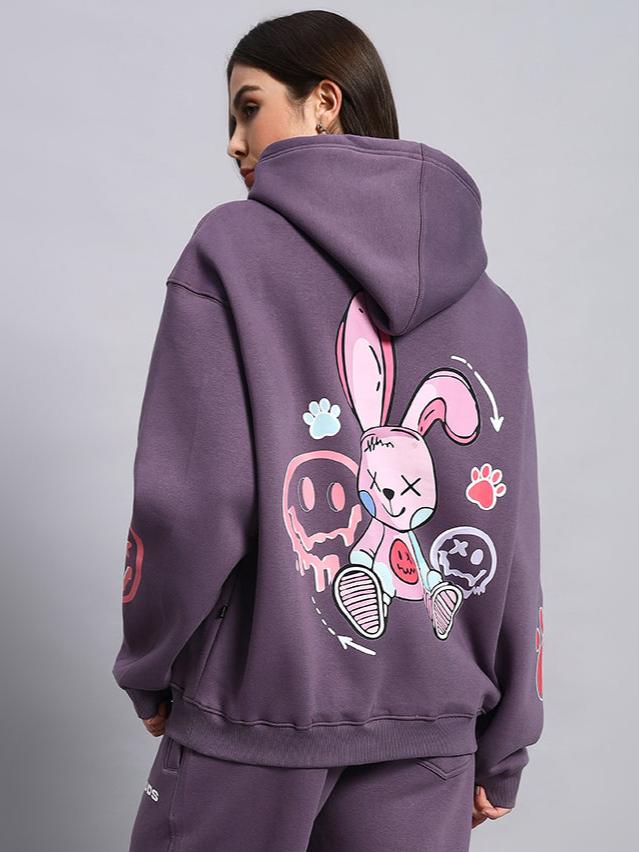 Casper Colorblock Hoodie (Violet)