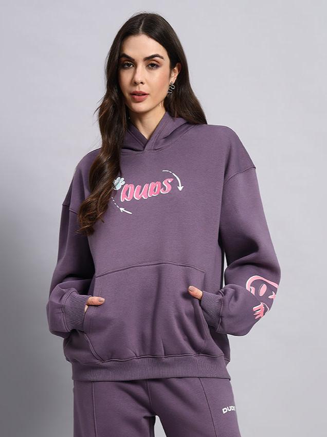 Casper Colorblock Hoodie (Violet)