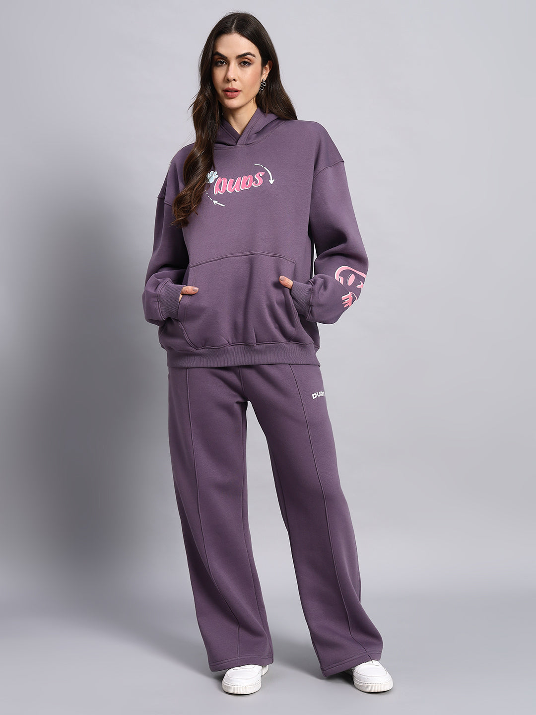 Women's Casper Colorblock Co-Ord (Violet)