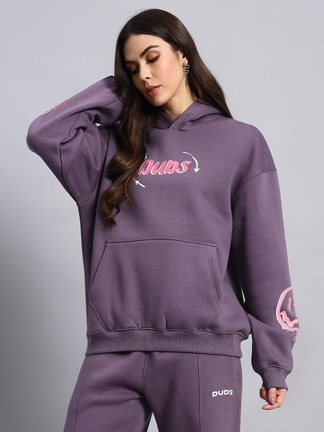 Casper Colorblock Hoodie (Violet)