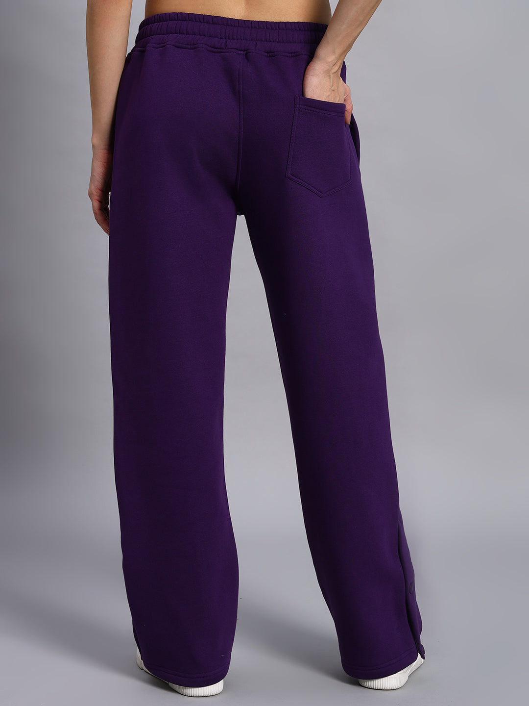 Women's Sooty Fleece Cargo Pant (Purple)