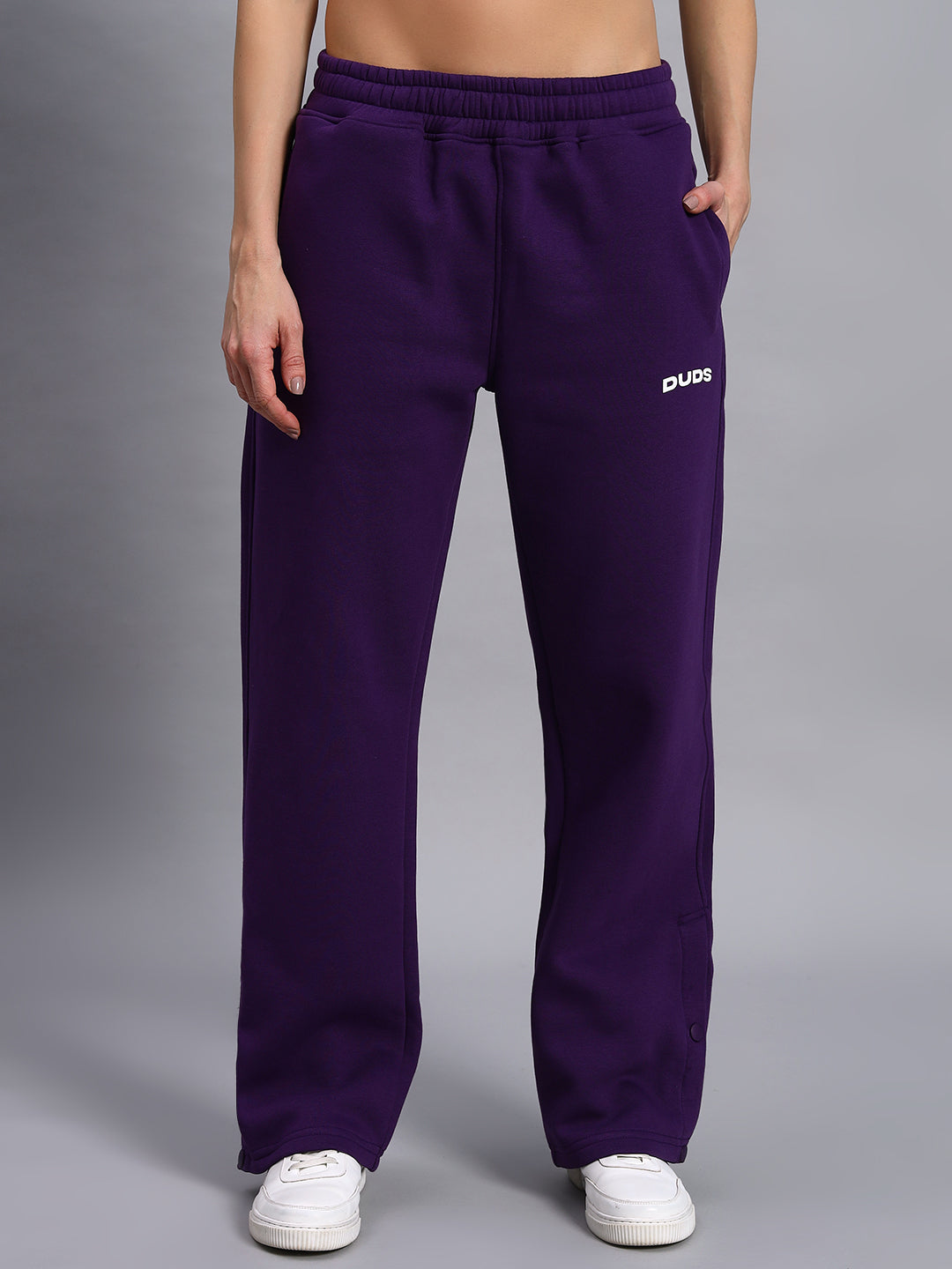 Women's Sooty Fleece Cargo Pant (Purple)