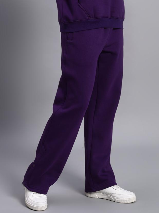 Women's Sooty Fleece Cargo Pant (Purple)