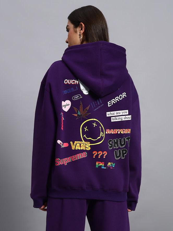 Women's Supreme Fleece Hoodie (Purple)