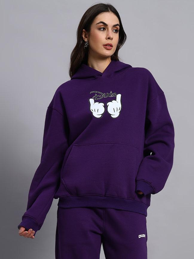 Women's Supreme Fleece Hoodie (Purple)