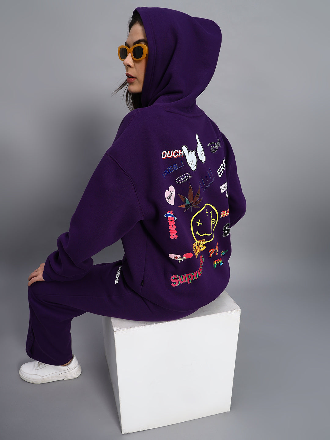 Women's Supreme Fleece Hoodie (Purple)