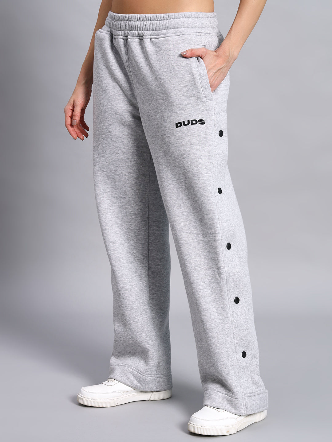 WOMEN'S POLAR FLEECE JOGGER (GREY)