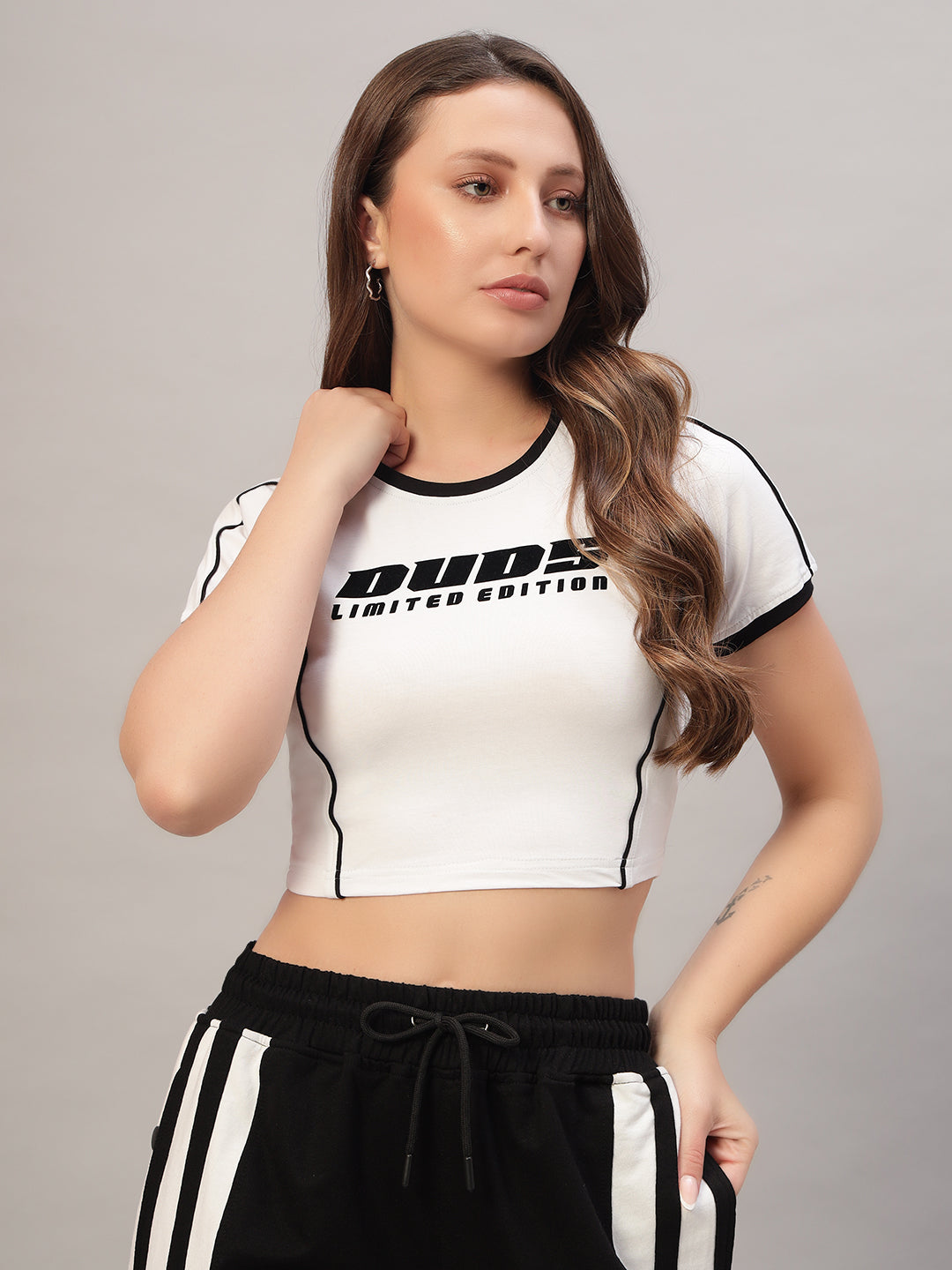 Bandit Crop-Top (White)