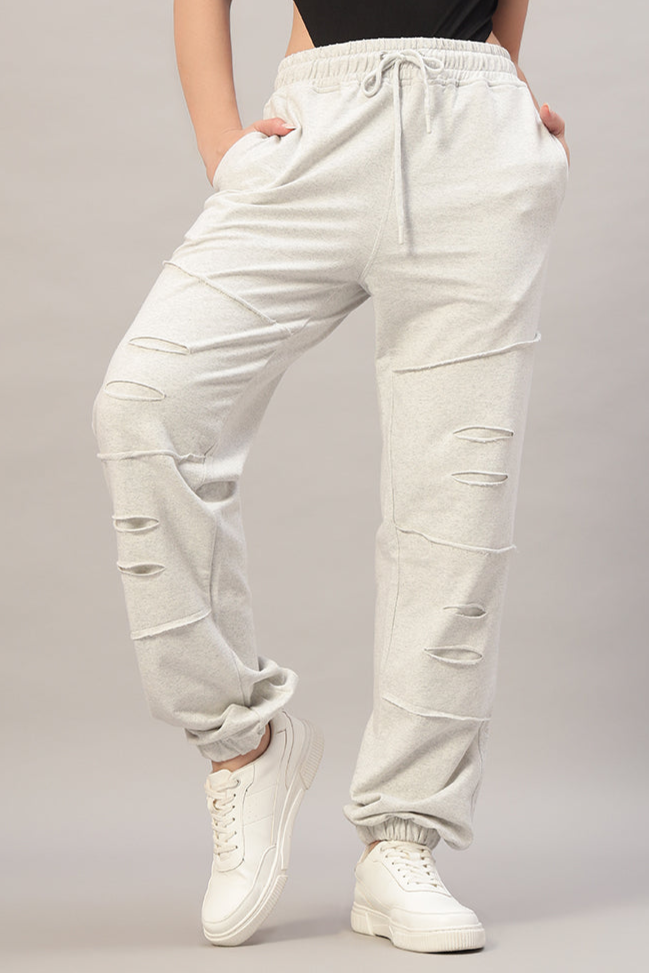 WOMEN'S DUDS GRAZE JOGGERS (MELANGE GREY)