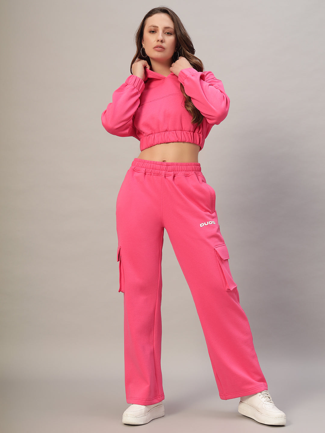 CHARM COLORBLOCK CO-ORD (PINK)