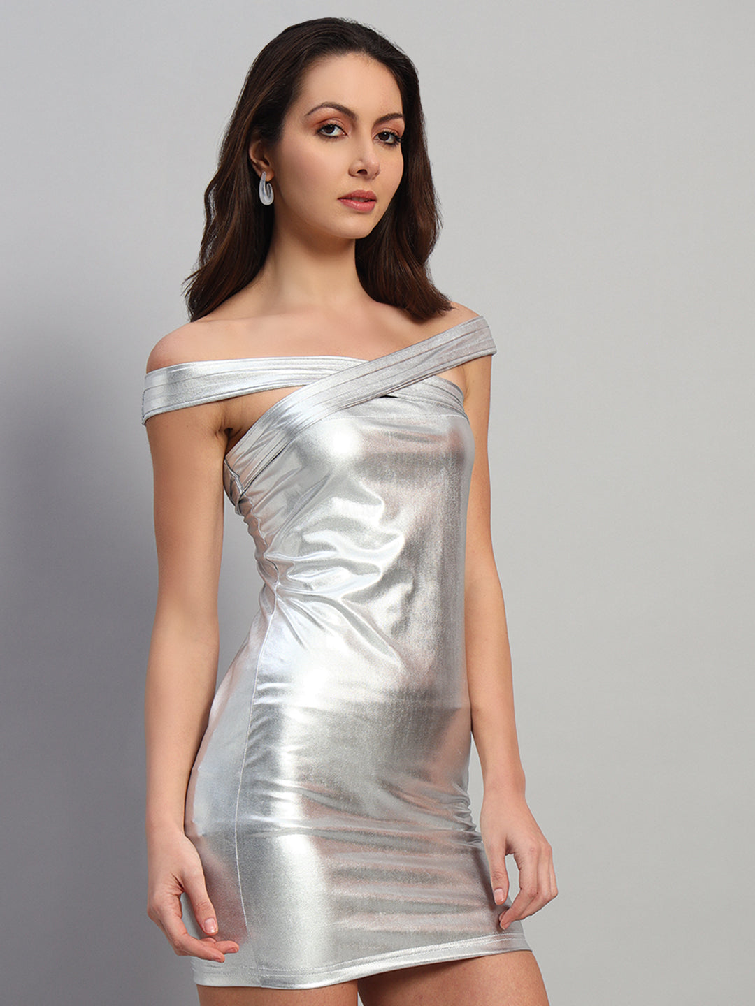 WOMEN'S WIDE DRESS (SILVER)