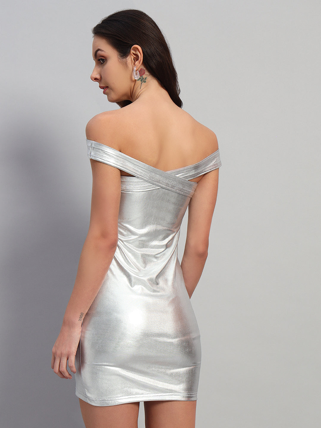 WOMEN'S WIDE DRESS (SILVER)