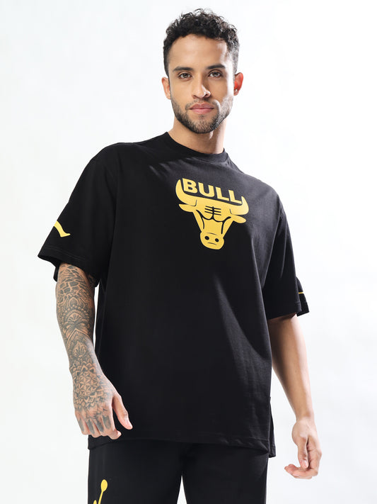 taurus over sized t shirt black