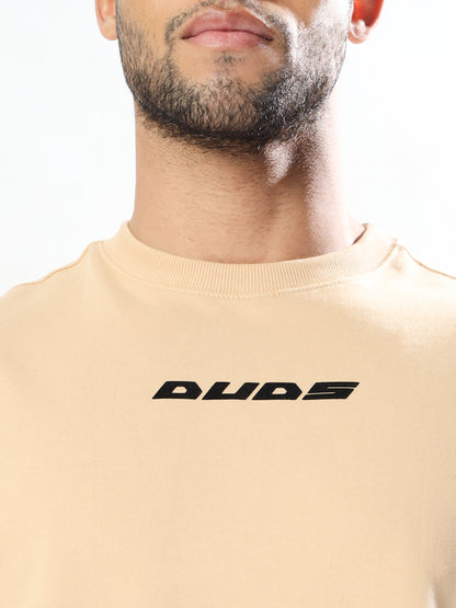 More 777 Over-Sized T-Shirt (Beige)