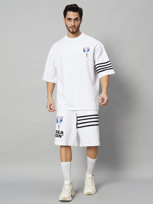 sound season co ord set white