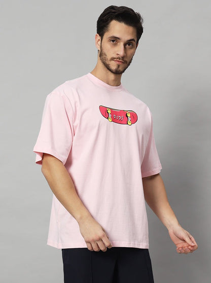 Rowdy Ape Over-Sized T-Shirt (Pink)