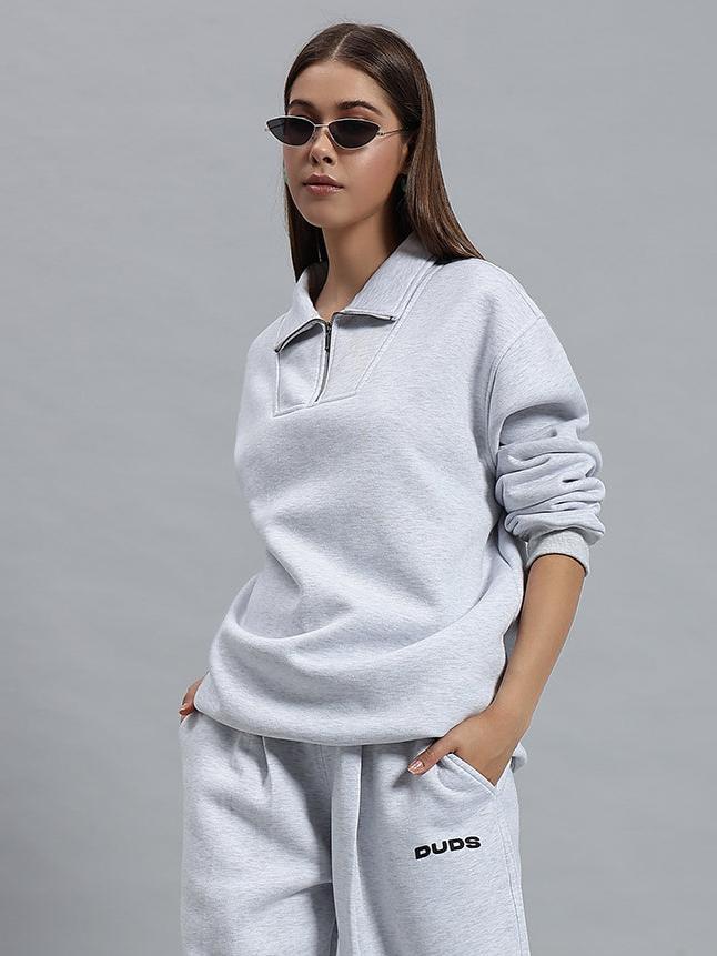 WOMEN'S BONA-FIDE SWEATSHIRT (MELANGE GREY)