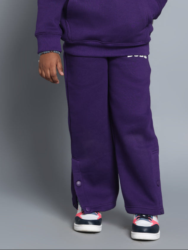 SOOTY FLEECE PANT FOR BOYS & GIRLS (PURPLE)