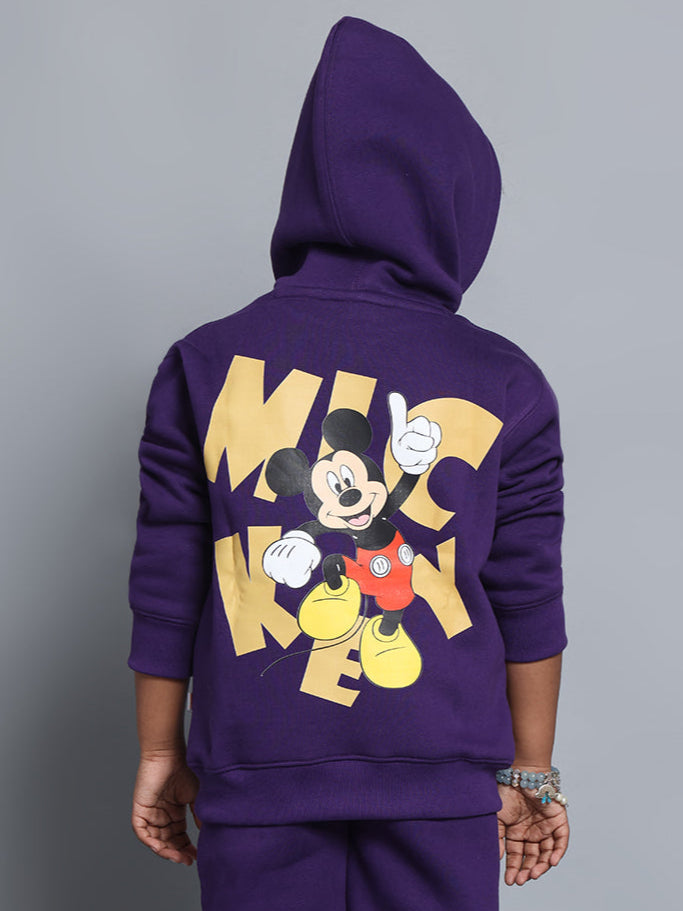 Mickey Oversized Hoodie Boys & Girls (Purple)