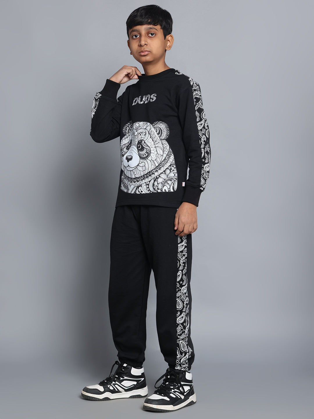 MASHA JOGGERS FOR BOYS & GIRLS (BLACK)