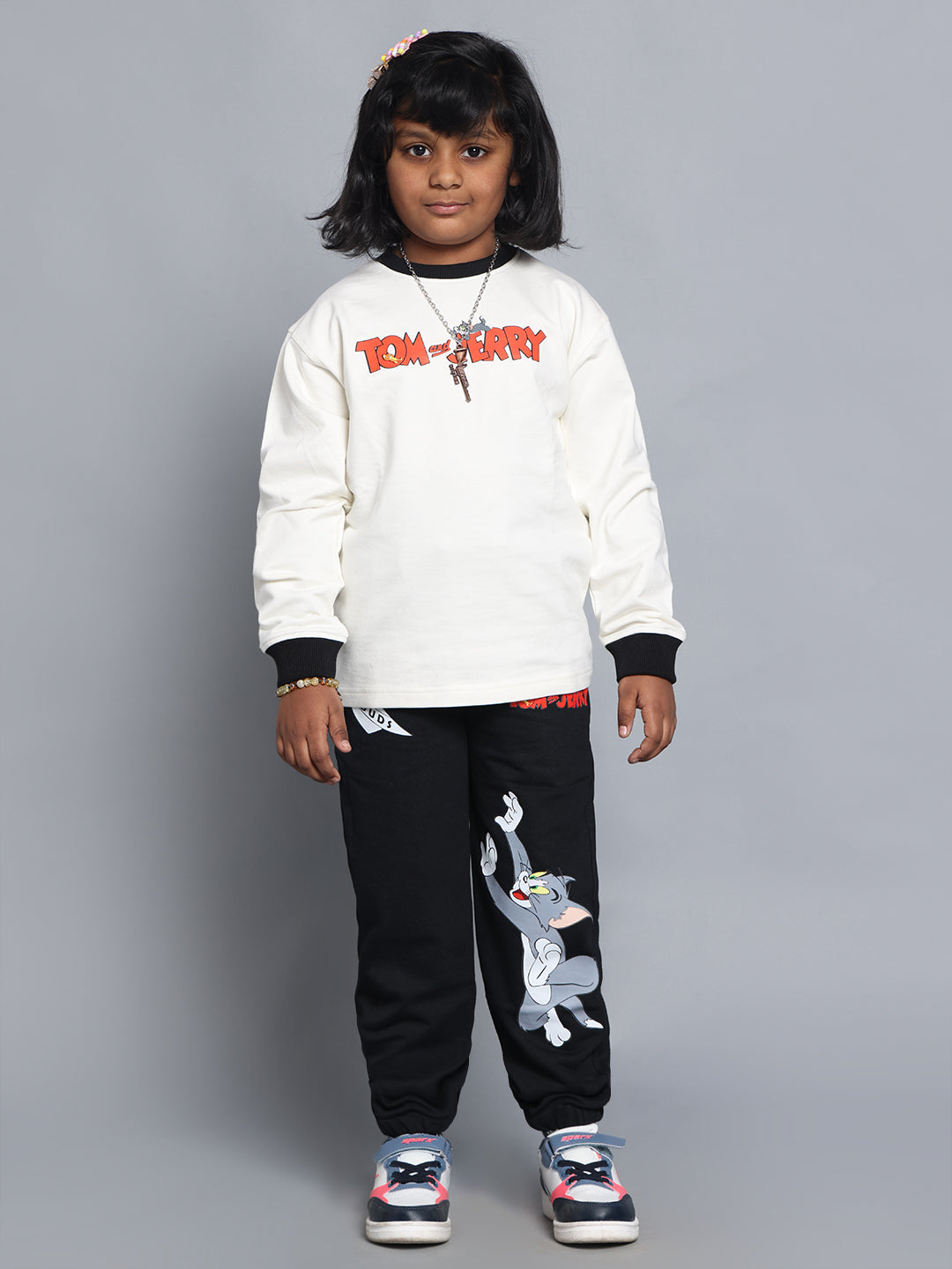 TOM & JERRY JOGGER FOR BOYS & GIRLS JOGGER (BLACK)