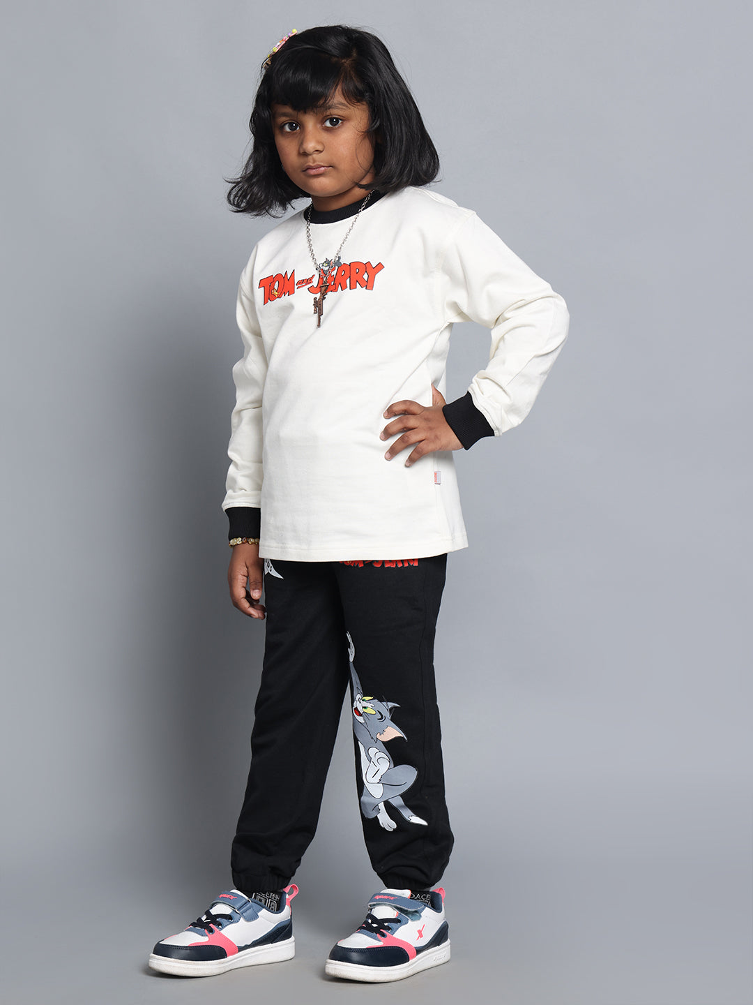 TOM & JERRY JOGGER FOR BOYS & GIRLS JOGGER (BLACK)