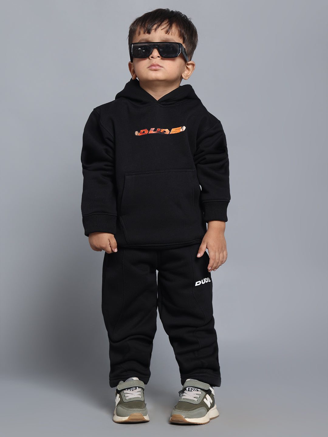 GOHAN CO-ORD FOR BOYS & GIRLS (BLACK)