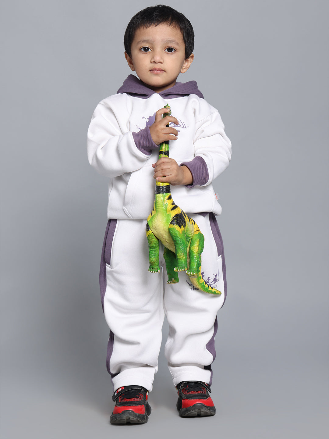 HAKUNA MATATA CO-ORD FOR BOYS & GIRLS (WHITE-VIOLET)