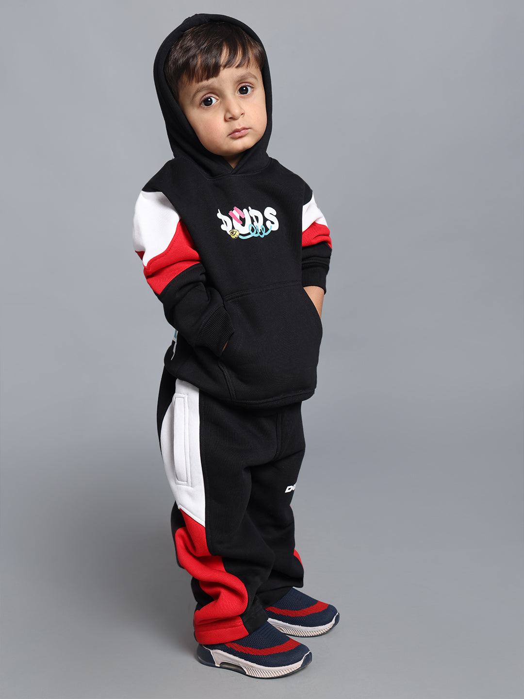 BEANIE CO-ORD FOR BOYS & GIRLS (BLACK)