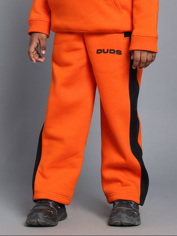 COURAGE FLEECE PANT FOR BOYS & GIRLS (ORANGE)