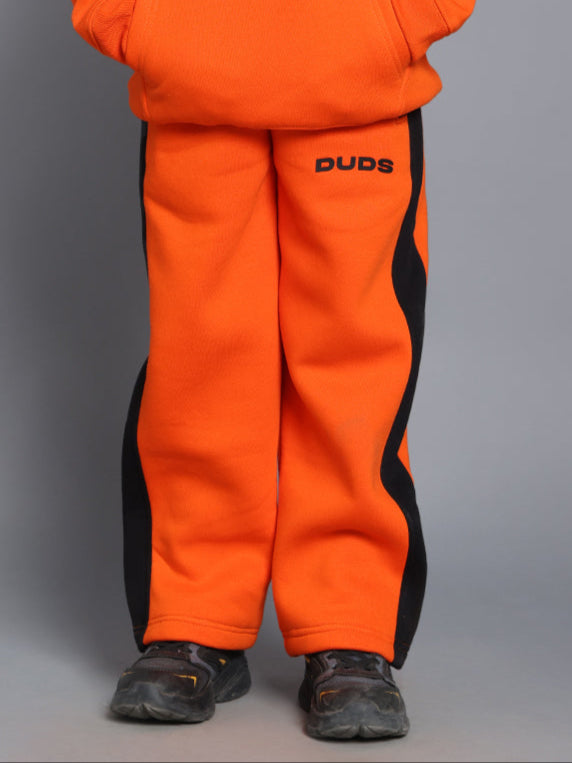 COURAGE FLEECE PANT FOR BOYS & GIRLS (ORANGE)