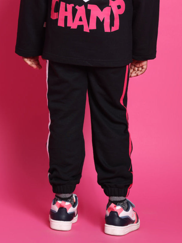 SUPER CHAMP OVERSIZED SWEATSHIRT FOR BOYS & GIRLS (BLACK)