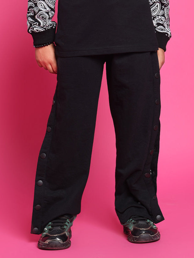 MOTIF JOGGERS FOR BOYS & GIRLS (BLACK)