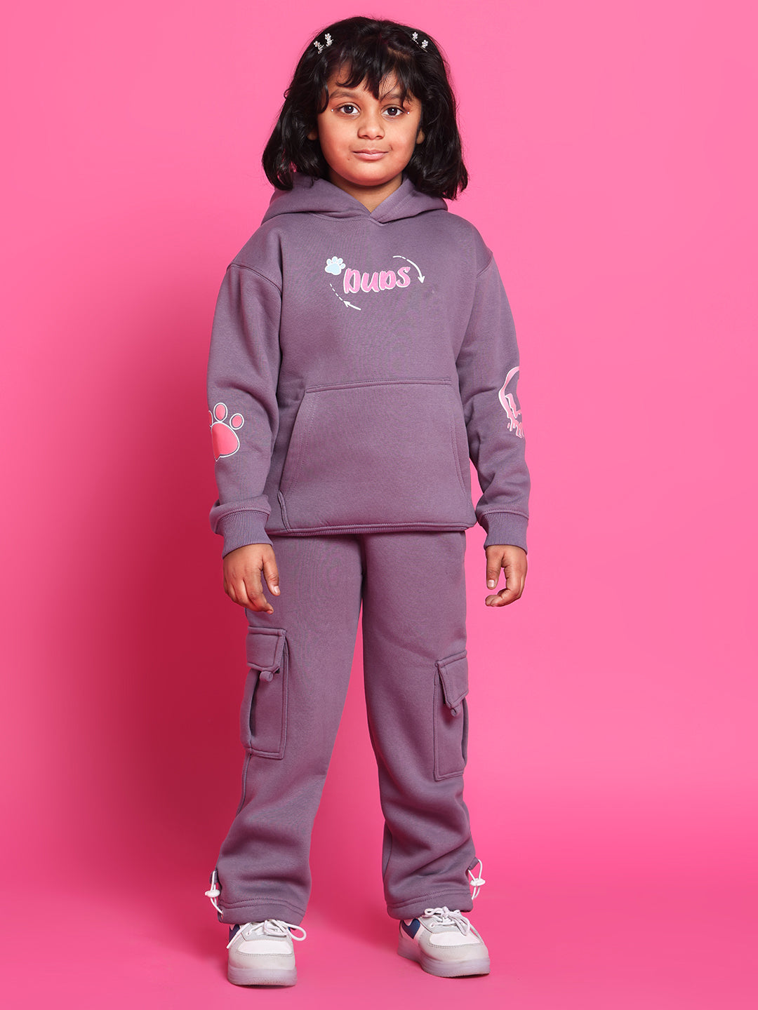 CASPER CO-ORD FOR BOYS & GIRLS (VIOLET)