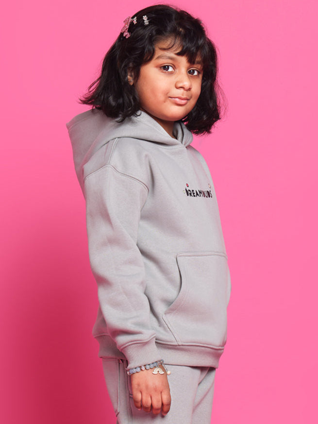 DREAM OVERSIZED HOODIE FOR BOYS & GIRLS (GREY)