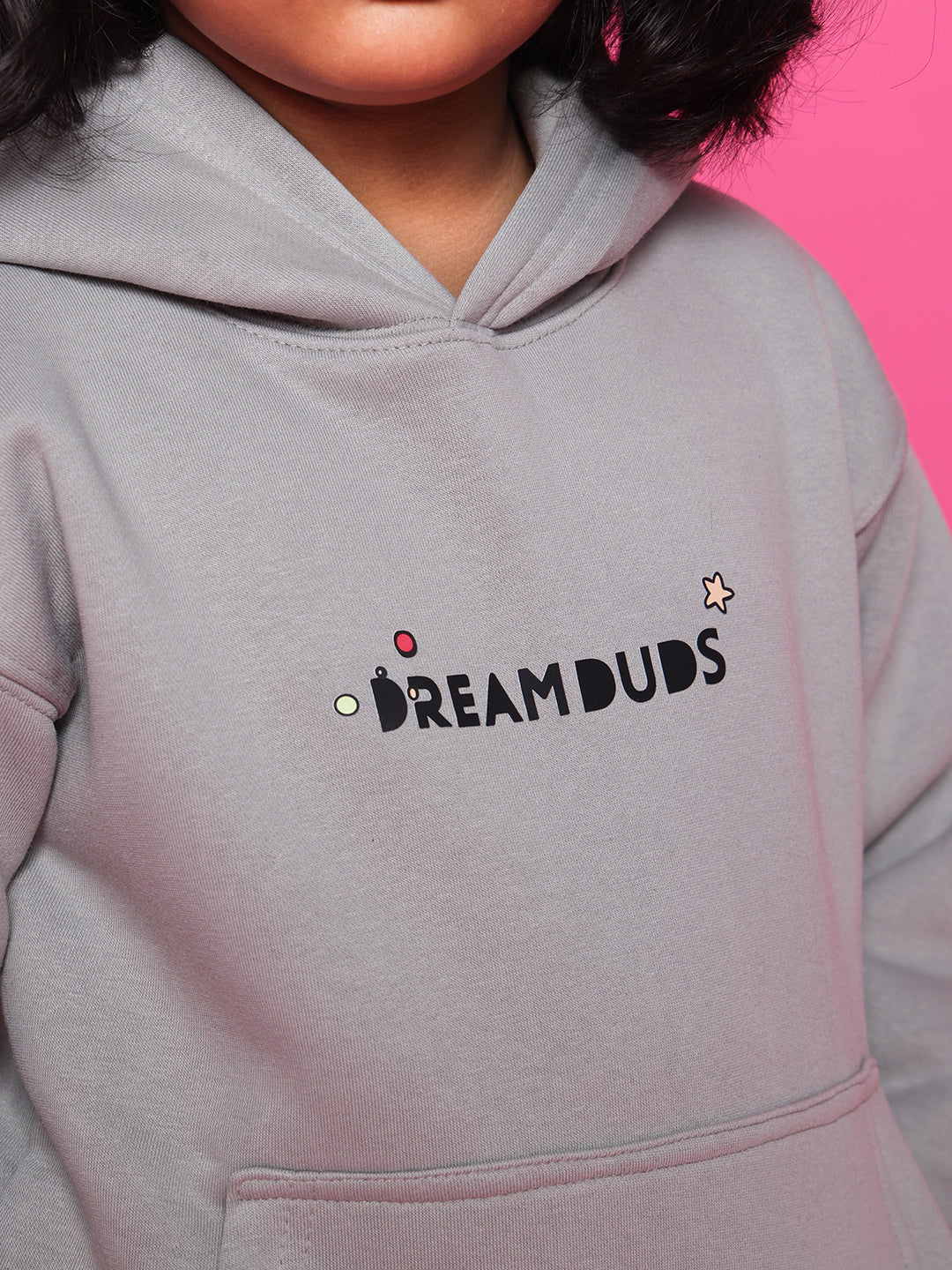 DREAM OVERSIZED HOODIE FOR BOYS & GIRLS (GREY)