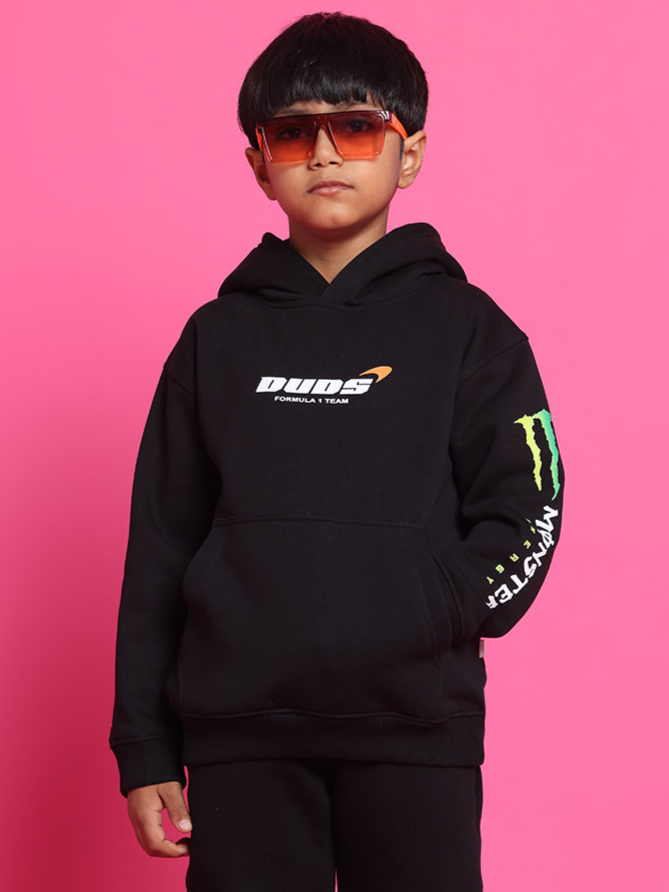 Monster Oversized Hoodie Boys & Girls (Black)