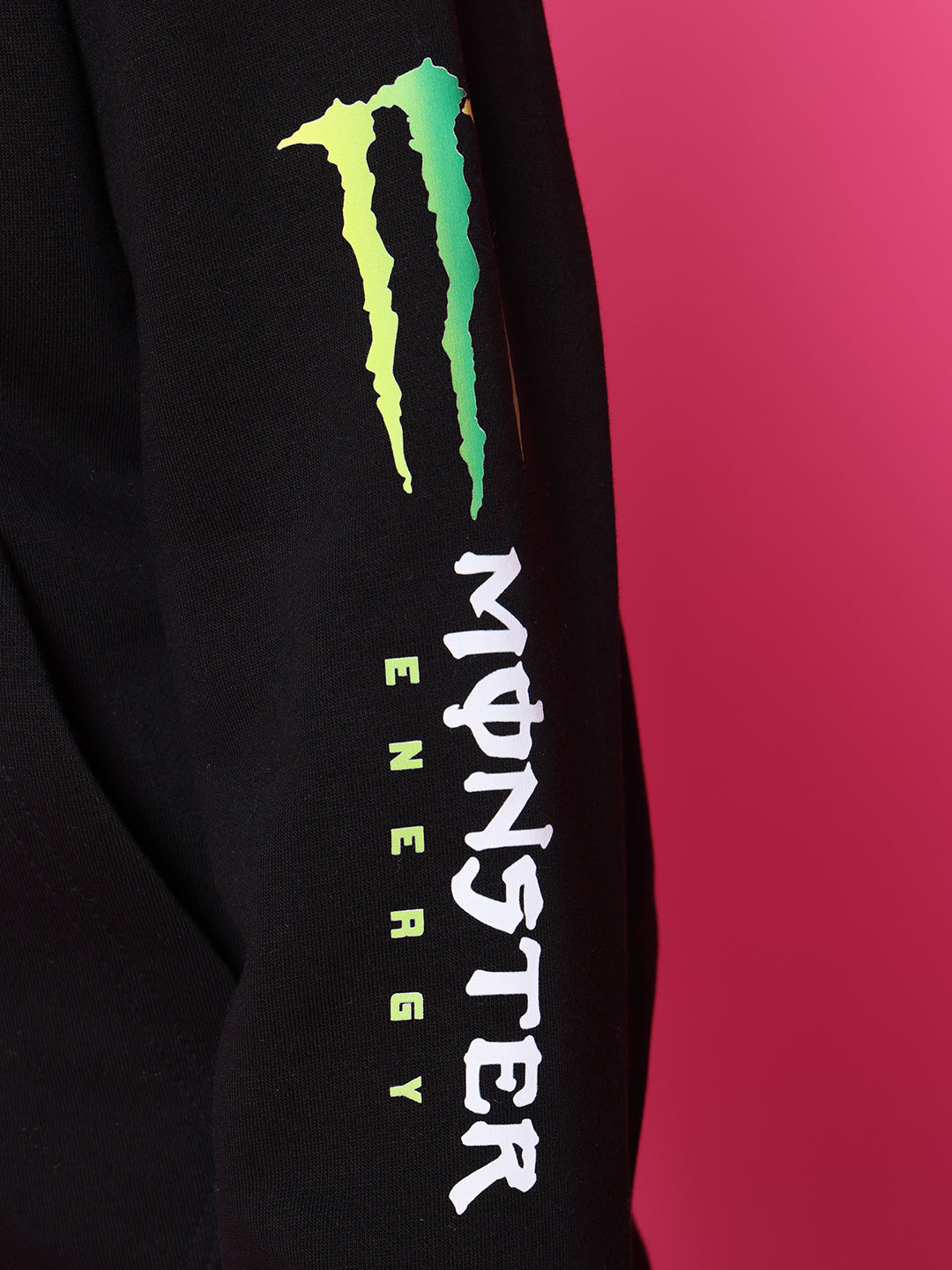 Monster Oversized Hoodie Boys & Girls (Black)