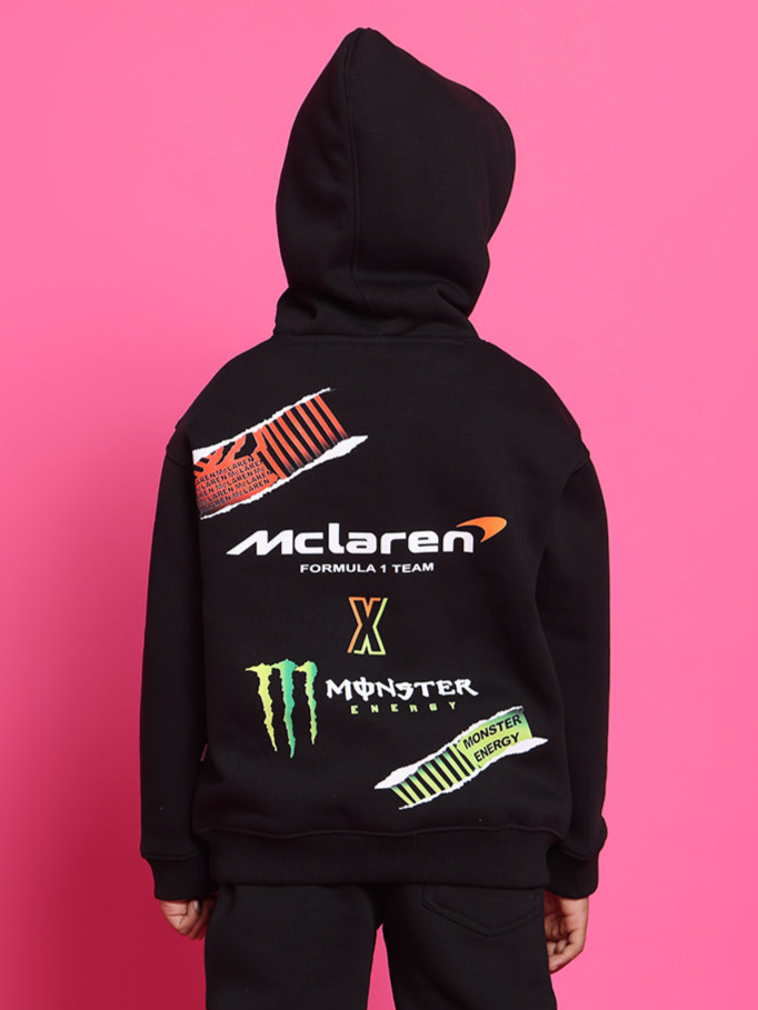 Monster Oversized Hoodie Boys & Girls (Black)