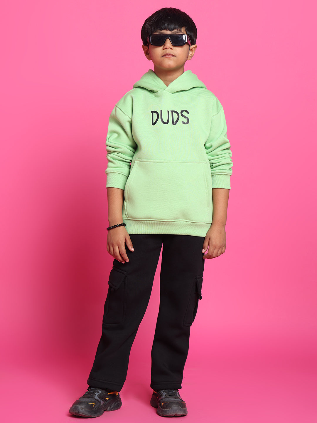 ROOAR OVERSIZED HOODIE BOYS & GIRLS (NEON GREEN)