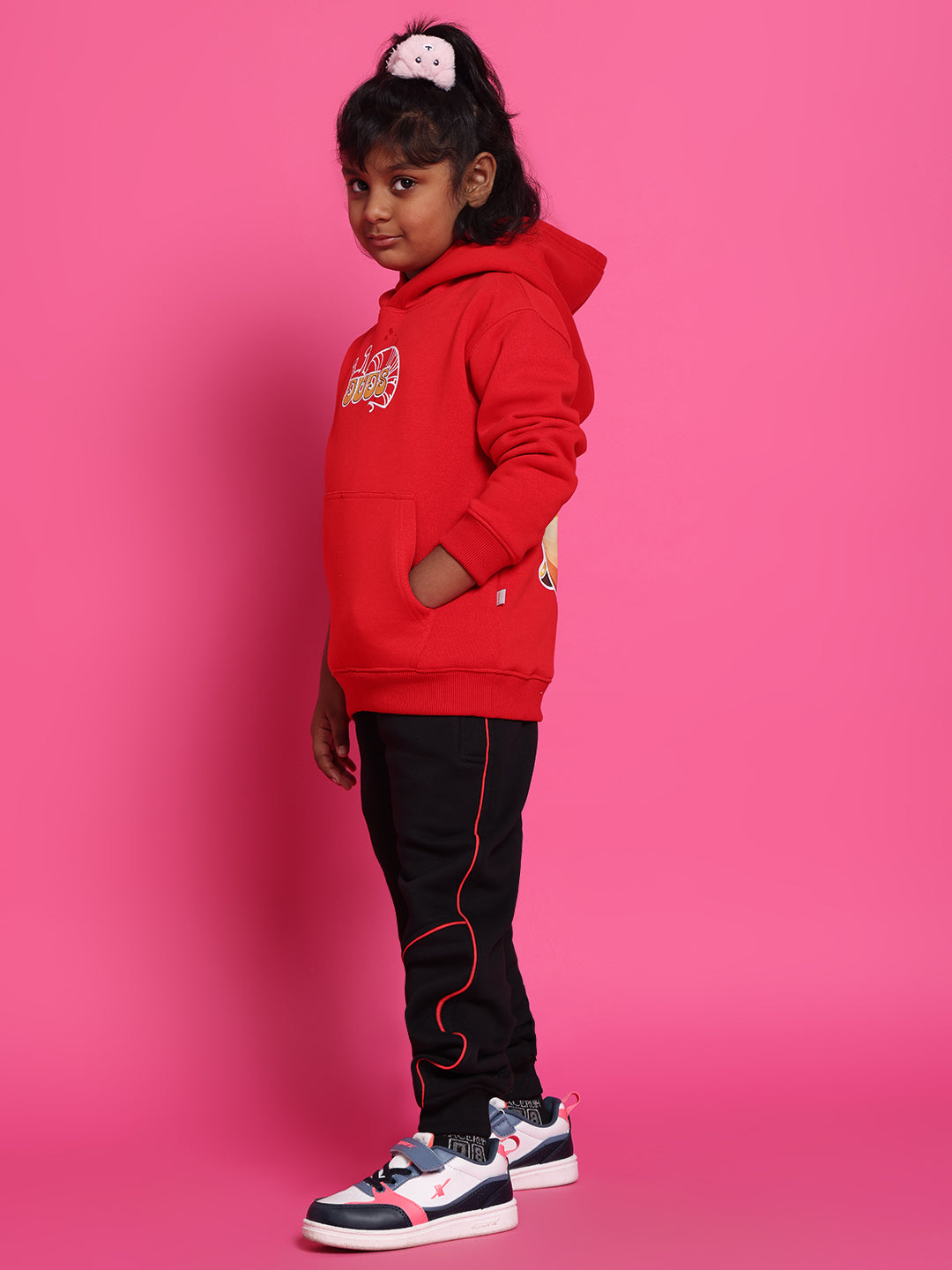 SNAIL CO-ORD FOR BOYS & GIRLS (RED-BLACK)