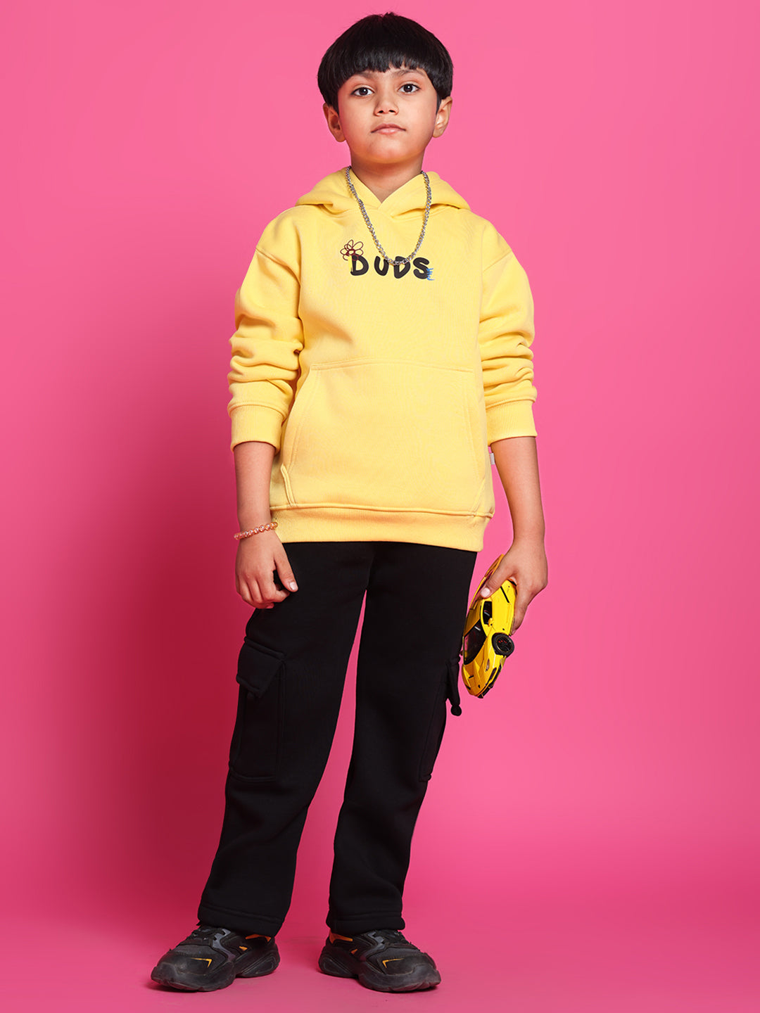 COOL DUDE CO-ORD FOR BOYS & GIRLS (YELLOW)