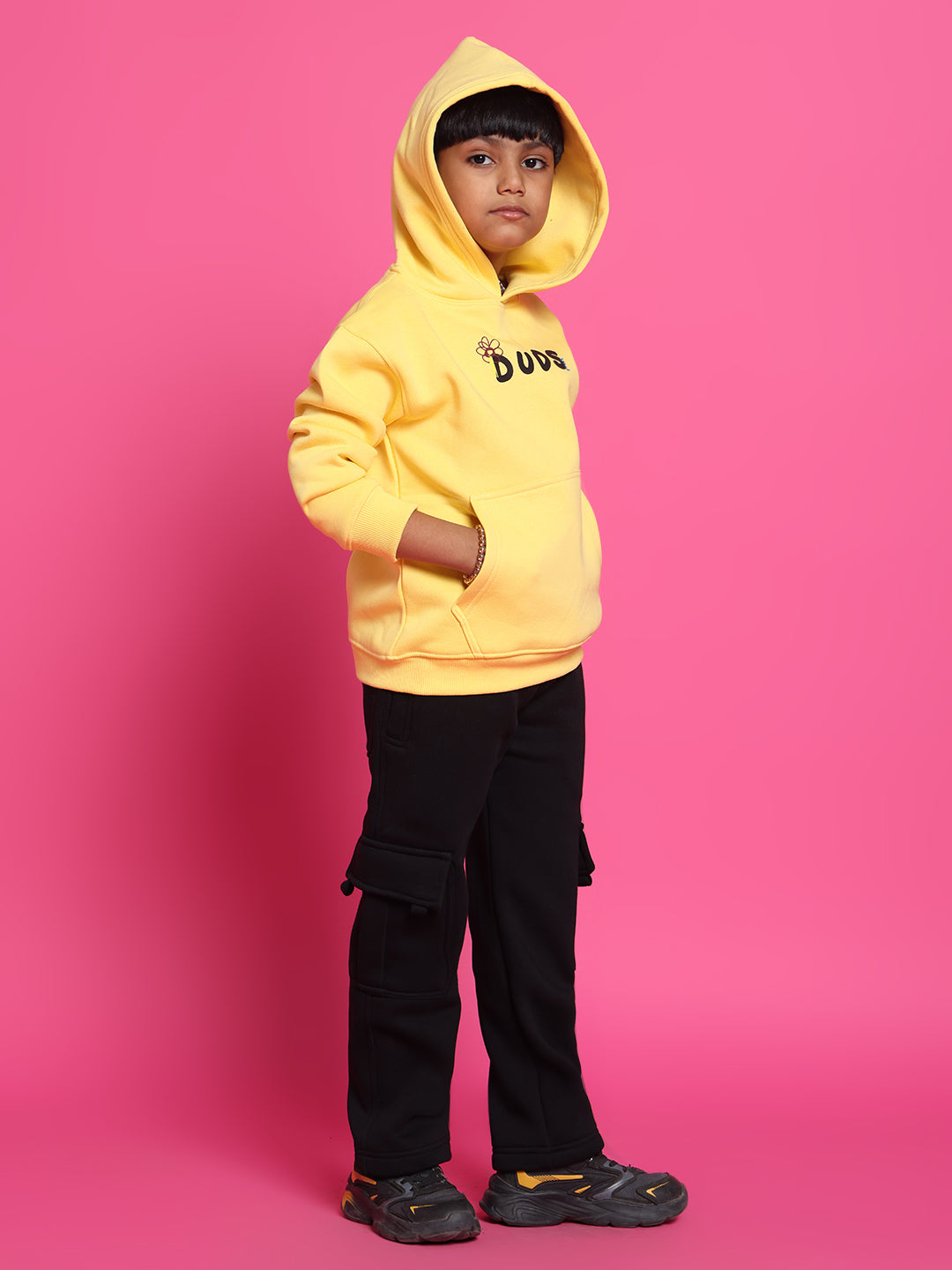 COOL DUDE CO-ORD FOR BOYS & GIRLS (YELLOW)