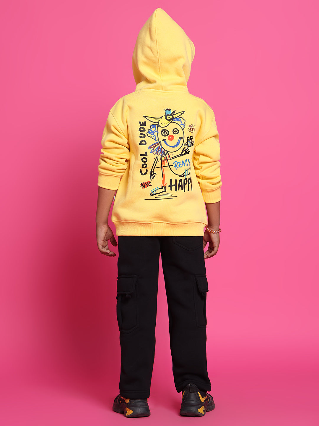 COOL DUDE CO-ORD FOR BOYS & GIRLS (YELLOW)